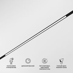 Slim Magnetic Умный трековый светильник 20W 2700-6500K Dim L02 чёрный 85077/01
