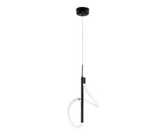 08040K-1A,19(4000K) Подвес Далия черный d30 h120 Led 24W (4000К)