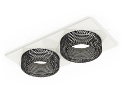 Комплект встраиваемого светильника XC7635021 SWH/BK белый песок/тонированный MR16 GU5.3 (C7635, N7192)