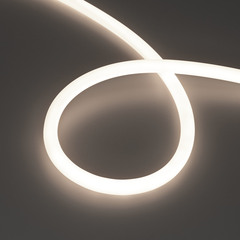 Светодиодная лента герметичная MOONLIGHT-TOP-M560-D13mm 24V Day4000 360deg (8.6 W/m, IP65, 5m, wire x1) (Arlight, Вывод кабеля прямой)