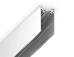 Шинопровод накладной Magnetic 220V GL1005 WH белый IP20 3000*30.6*56 (заглушки в комплекте)