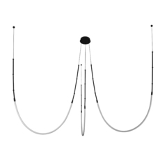Подвесная люстра Arte Lamp KLIMT A2850SP-38BK, 1хLED