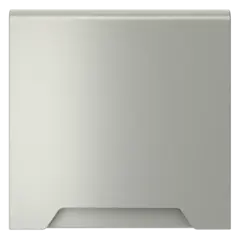 VLS000805 Накладка для розетки с заземлением, защитными шторками и крышкой, S70 (сталь). (ТМ Maytoni)