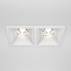 Встраиваемый светильник Alfa LED 4000K 2x15Вт 36°, DL043-02-15W4K-SQ-W. TM Maytoni