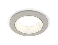 Комплект встраиваемого светильника XC6514001 SGR/SWH серый песок/белый песок MR16 GU5.3 (C6514, N6110)