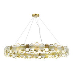 SL6133.303.16 Светильник подвесной ST-Luce Латунь/Прозрачный G9 16*5W 4000K