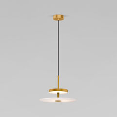 Светодиодный подвесной светильник с мраморным рассеивателем 40342 LED латунь