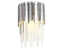 Настенный светильник с хрусталем TR5288/2 CH/CL хром/прозрачный E14/2 max 40W 370*220*110