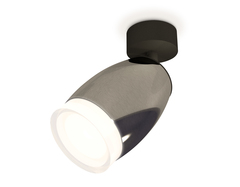 Комплект поворотного светильника XM1123005 DCH/SBK/FR черный хром/черный песок/белый матовый MR16 GU5.3 (A2210, C1123, N7160)