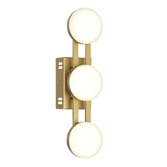 SL6610.201.03 Светильник настенный ST-Luce золотистый/белый LED 1*6W 4000K