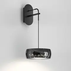 Настенный светильник черный светодиодный 201052 LED, LED