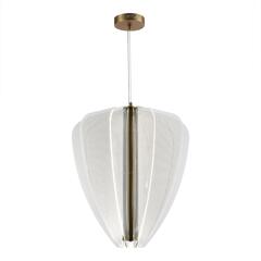 SL6509.213.01 Светильник подвесной ST-Luce Латунь/Прозрачный LED 1*75W 4000K