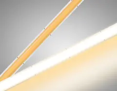 Светодиодная лента GS4611 COB 400Led/10W m/ 24V IP20 3000K/ 5m*5mm*2.1mm кратность резки 20mm (2 конт.)