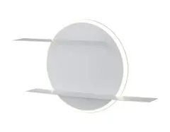 Настенный светодиодный светильник с полками FW102 WH/S белый/песок LED 4200K 28W 420*250*120