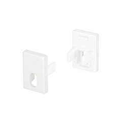Заглушка SL-MINI-8-H12 WHITE с отверстием (Arlight, Пластик)