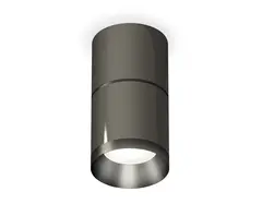 Комплект накладного светильника XS7403061 DCH/PBK черный хром/черный полированный MR16 GU5.3 (C7403, A2071, C7403, N7031)