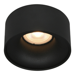 ST260.408.01 Св-к встр. Черный GU10 1*50W IP20 D85xH104 220V Без ламп