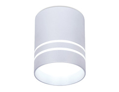 Накладной светодиодный точечный светильник TN241 SL/S серебро/песок LED 4200K 12W D80*100