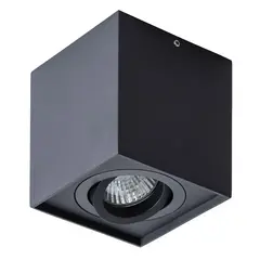 Точечный накладной светильник Arte Lamp FACTOR A5544PL-1BK, 1хGU10
