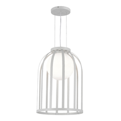 SL6129.503.01 Светильник подвесной ST-Luce Белый/Белый E27 1*60W