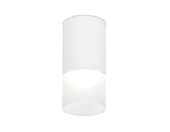 Накладной светодиодный точечный светильник TN231 WH/S белый/песок LED 4200K 7W D70*150