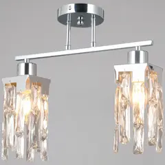IL3601-2CSQ-26 CR DS светильник потолочный ILLUMICO, E14х2