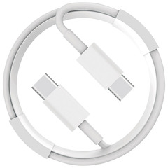 Кабель Energy ET-33 USB-С/USB-C, 1 м, 60 Вт, белый