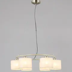 IL0908-6PSQ-26 AB DS светильник потолочный ILLUMICO, E27х6