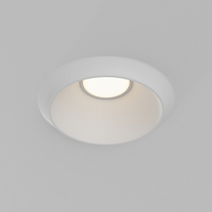 Встраиваемый светильник Gyps Modern GU10 1х10Вт, DL124-GU10-01-TRS-W. TM Maytoni