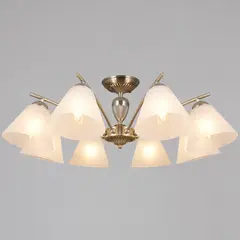 IL0900-8CSQ-26 AB ELITE светильник потолочный ILLUMICO, E27х8