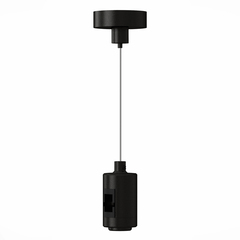 ST027.413.00 Подвес с одиночным фиксатором ST-Luce Черный