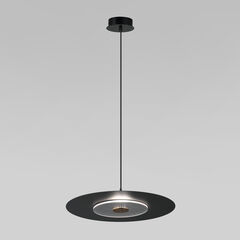 Подвесной светильник с металлическим плафоном 40030/1 LED / черный