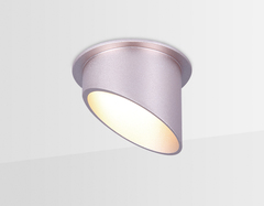 Встраиваемый точечный светильник TN206 PI/S розовый/песок GU5.3 D68*75