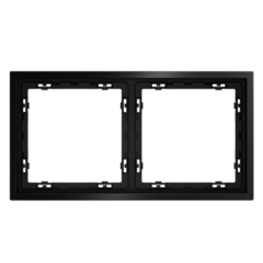 VLSM120212 Рамка металлическая на 2 поста, S70 Metal (антрацит). (ТМ Maytoni)