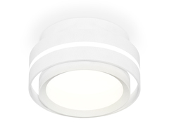 Комплект накладного светильника XS8412001 SWH/CL белый песок/прозрачный GX53 (C8412, N8112)