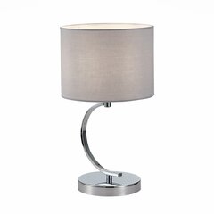 SLE105304-01 Прикроватная лампа Хром/Серый E14 1*40W