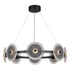 SL6142.443.01 Светильник подвесной ST-Luce черный/дымчатый LED 1*44W 4000K