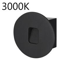 6651/1WL3 NATURE ODL25 695 черный/металл Подсветка для лестниц IP65 LED 1W 3000K 60° AC85-265V VITTY