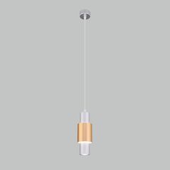 Подвесной светодиодный светильник 50204/1 LED матовое серебро/матовое золото