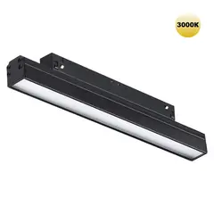 359199 SHINO NT23 162 черный Трековый светильник для низков. шинопровода IP20 LED 3000К 12W 48V 900Лм FLUM
