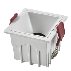 ST757.538.10S Св-к встр. Белый LED 1*10W 60° IP20 L65xW65xH52 85-265V В комплекте