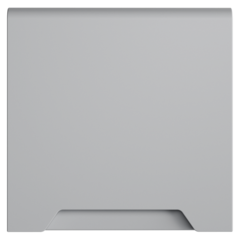 VLS000816 Накладка для розетки с заземлением, защитными шторками и крышкой, S70 (серый). (ТМ Maytoni)