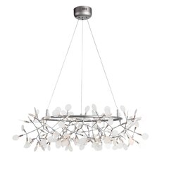 SL379.103.135 Люстра подвесная ST-Luce Серебристый/Белый LED 135*0,3W 3500K