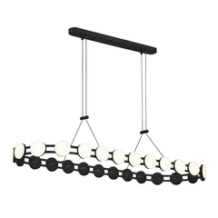 SL6610.403.26 Светильник подвесной ST-Luce черный/белый LED 1*50W 4000K