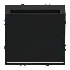 VLS010708 Выключатель встраиваемый VOLTUM S70 карточный 16А, (черный матовый). (ТМ Maytoni)