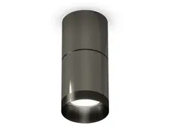 Комплект накладного светильника XS6303020 DCH/PBK черный хром/черный полированный MR16 GU5.3 (C6303, A2061, N6131)