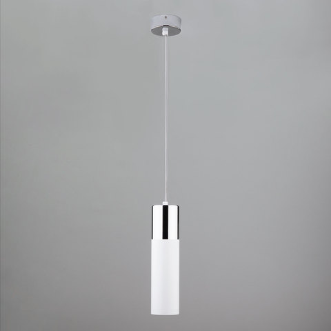 Подвесной светильник 50135/1 LED хром / белый