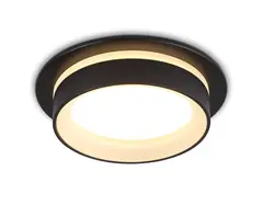 Светильник встраиваемый TN6708 BK черный IP44 GX53 max 15W D105*45