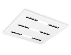 Светодиодная панель в стиле техно DPS1070 WH белый 48W 4000K 175-265V IP20 4080LM 595*595*14