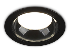 Светильник встраиваемый TN52336 SBK/GBK черный песок/черный глянец GX53 max 12W D115*25